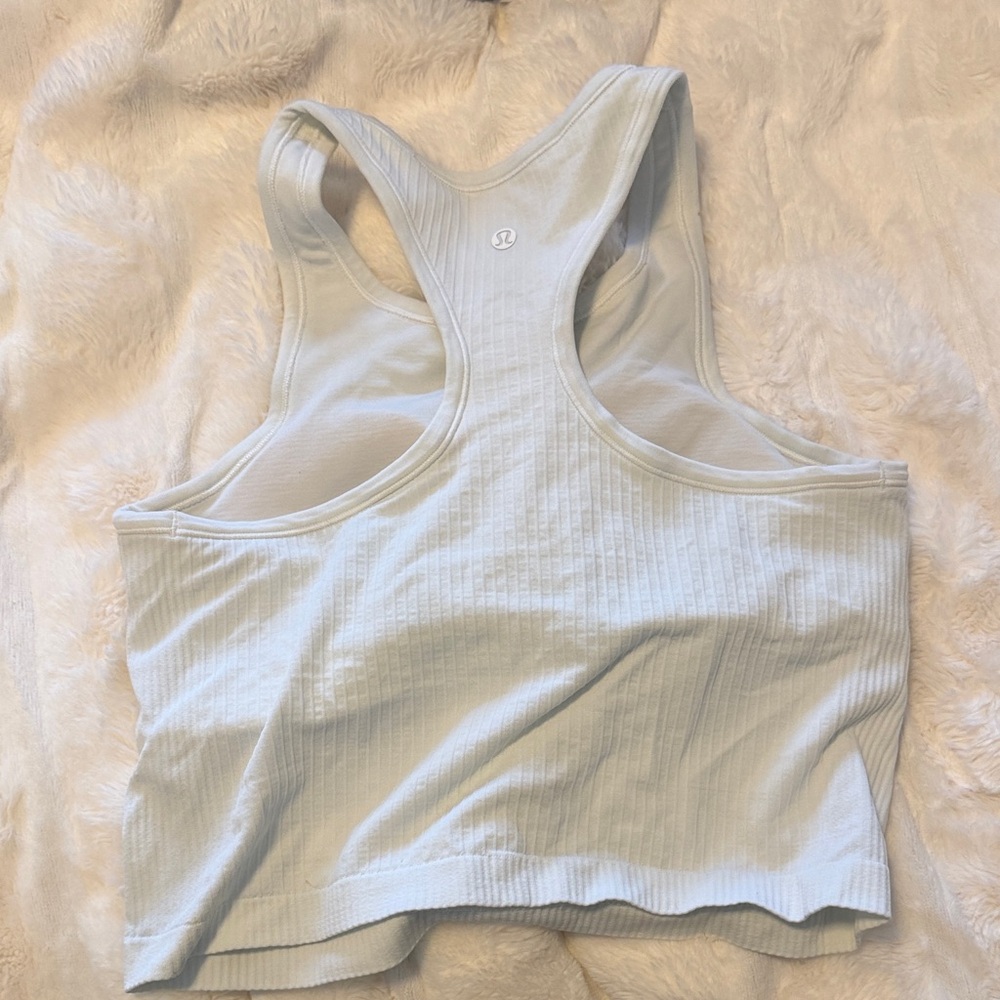 lululemon athletica Waist Length Racerback Tank Top - Picture 2 of 5